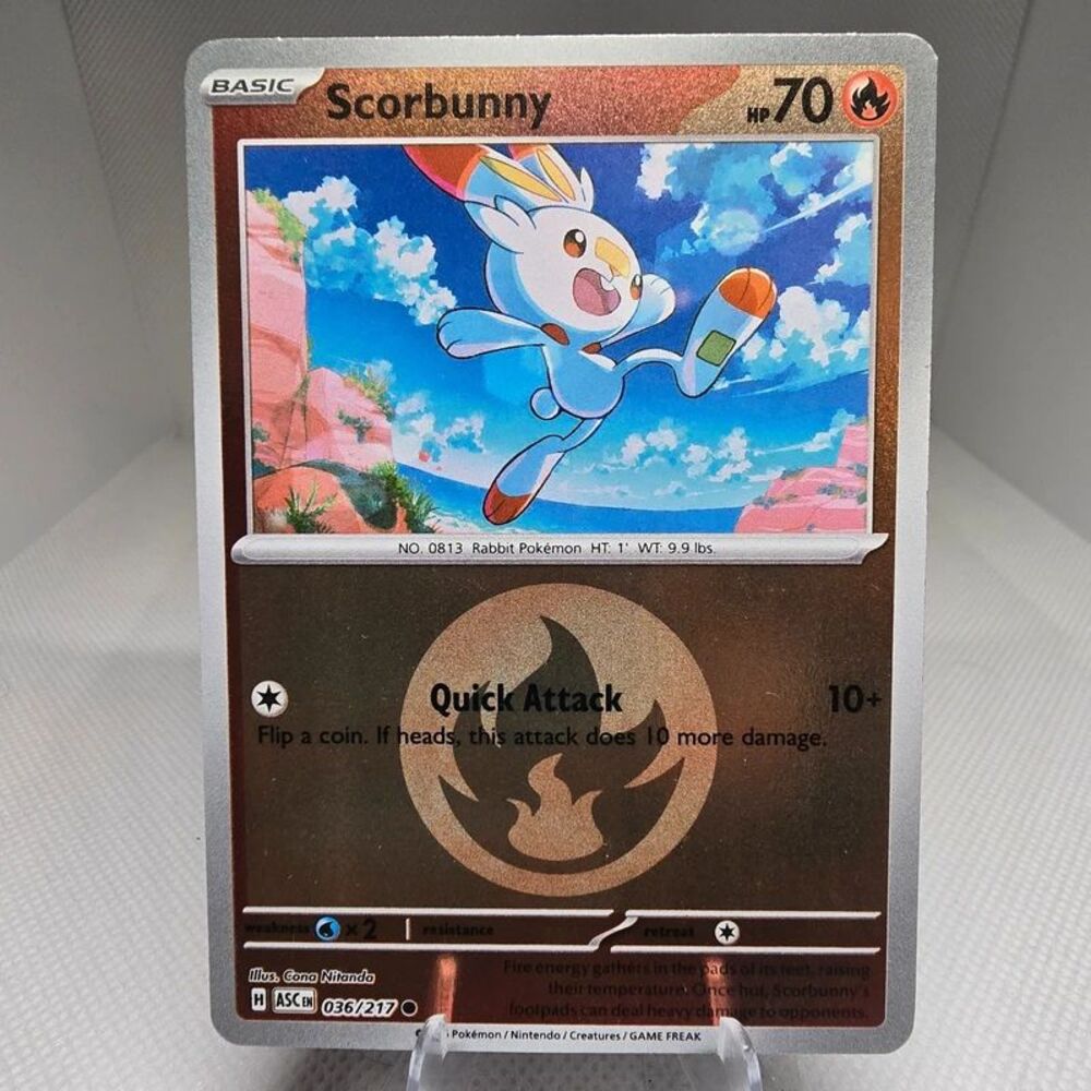 scorbunny 36 pokemon ascended heroes